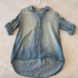 Long Sleeved Chambray Shirt